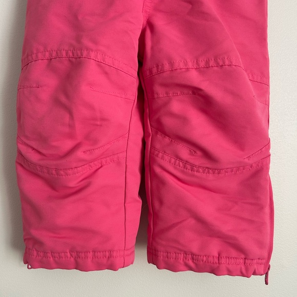 Falls Creek Kids Hot Pink Insulated Snow Ski Suit Pants Overalls Size 18 Months - Picture 5 of 11